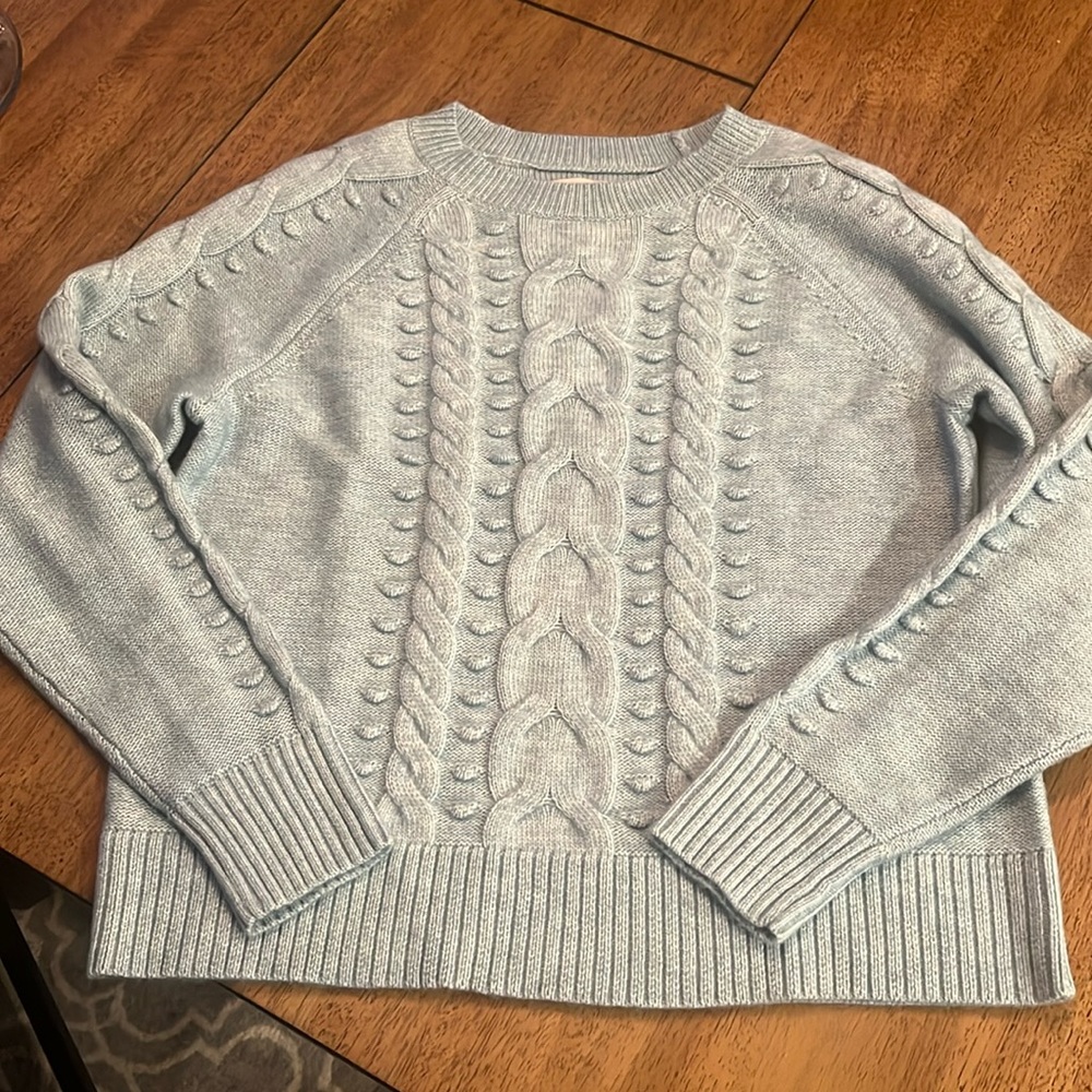 Baby Blue Loft Sweater - Never Worn. Size medium.